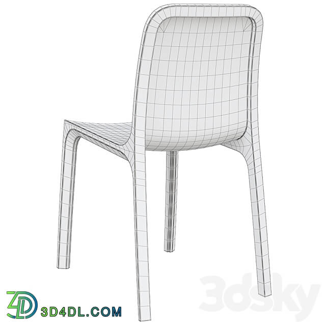 Frida 752 Chair by Pedrali 3D Models
