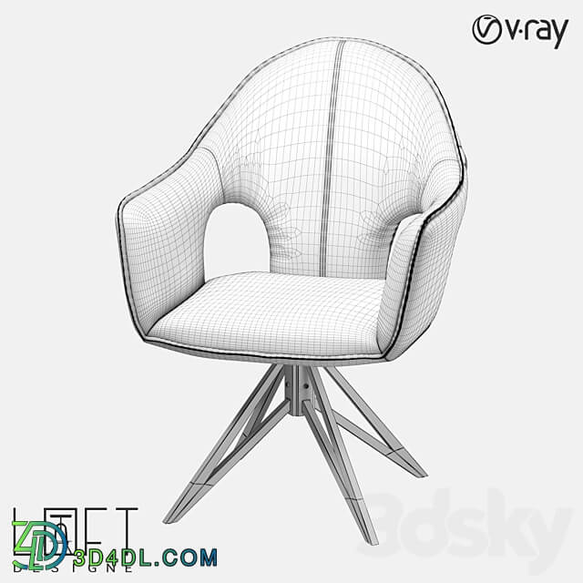 Chair LoftDesigne 2815 model 3D Models