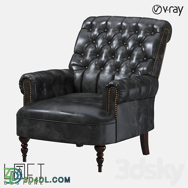 Armchair LoftDesigne 3576 model 3D Models