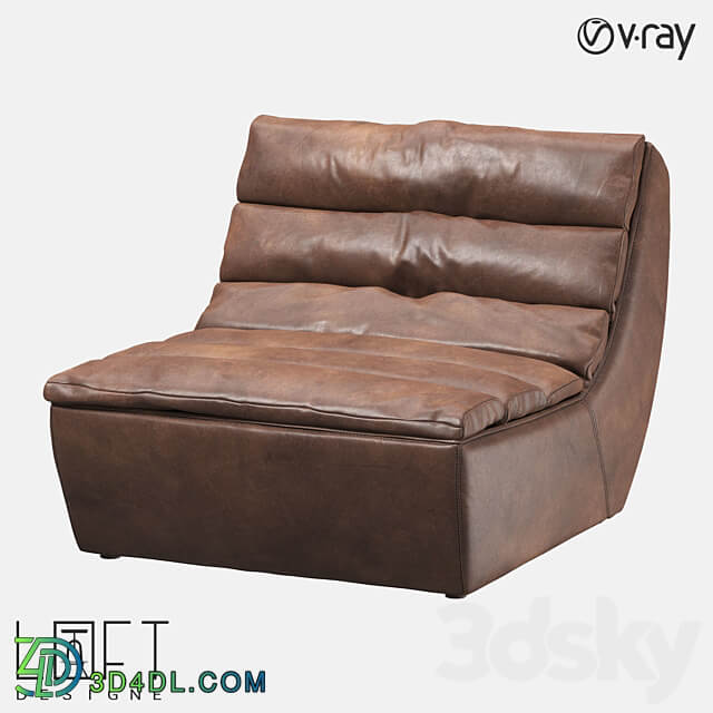 Armchair LoftDesigne 31667 model 3D Models