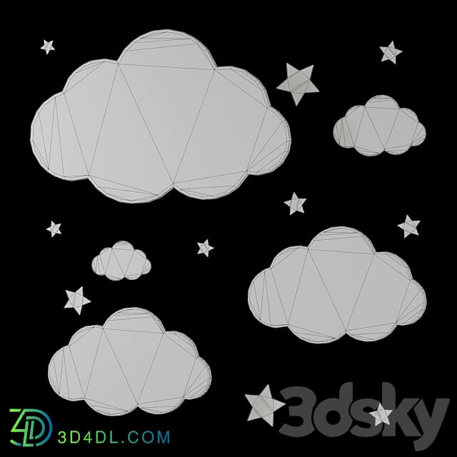 Lamp Cloud OM Miscellaneous 3D Models