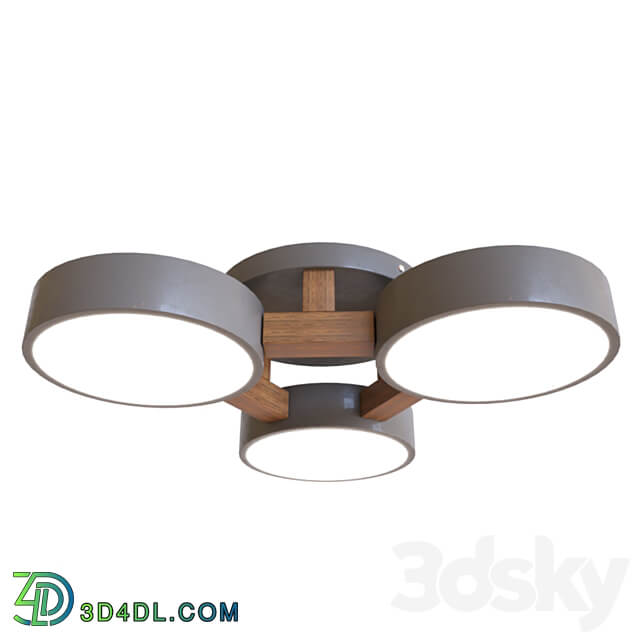 Joist Gray 40.5111 OM Ceiling lamp 3D Models