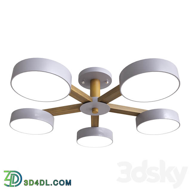 Joist Gray 40.8422 OM Ceiling lamp 3D Models