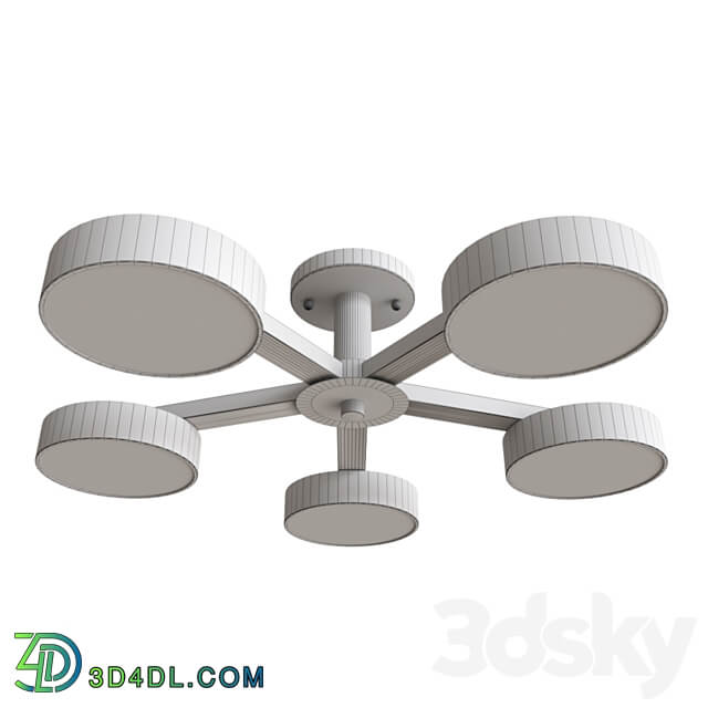 Joist Gray 40.8422 OM Ceiling lamp 3D Models