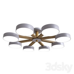 Joist Gray 40.9622 OM Ceiling lamp 3D Models 