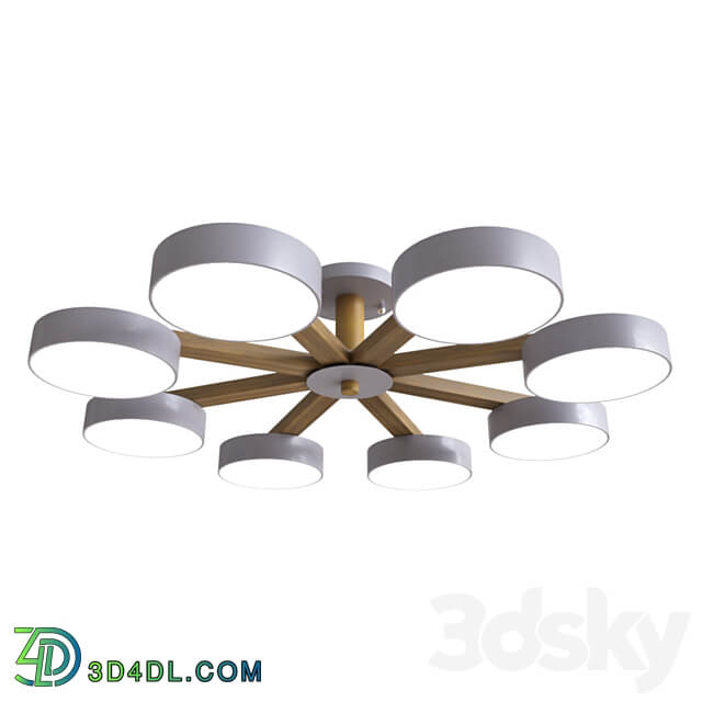 Joist Gray 40.9622 OM Ceiling lamp 3D Models