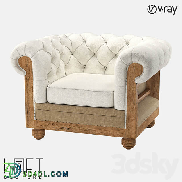 Armchair LoftDesigne 32510 model 3D Models