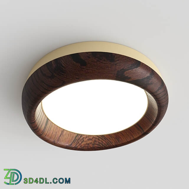 Runis Black 44.4512 Inodesign Runis Gold 44.4512 OM Ceiling lamp 3D Models