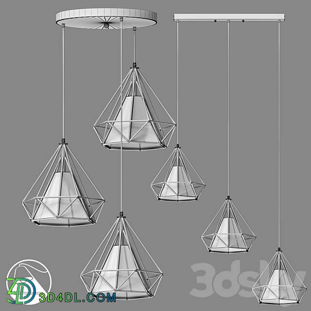 LampsShop.ru PDL2156 Pendant ADAMANT Pendant light 3D Models