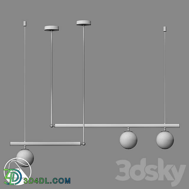 LampsShop.ru L1157a Chandelier ORB A Pendant light 3D Models