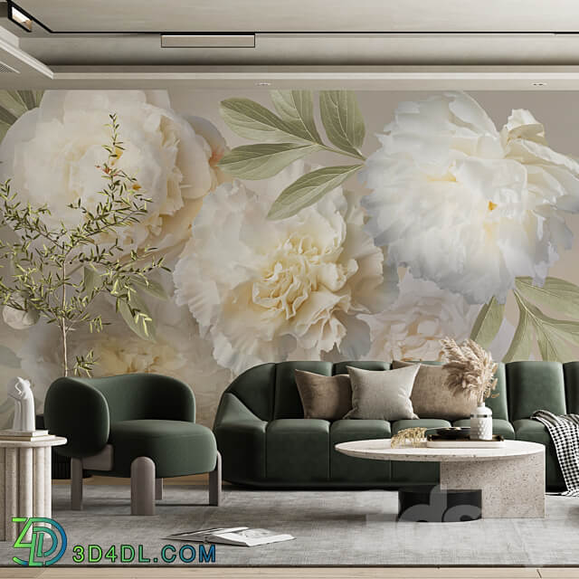 ArtFresco Wallpaper Design seamless photo wallpaper Art. Fl 184 Fl 189 OM 3D Models