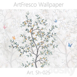 ArtFresco Wallpaper Design seamless photo wallpaper Art. Sh 025 OM 3D Models 