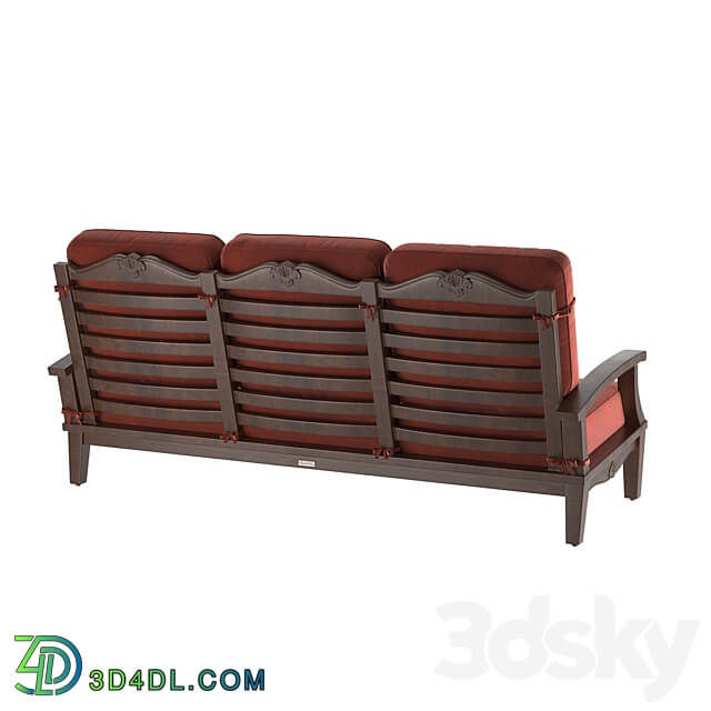 Albero Solido three seaters sofa OM 3D Models