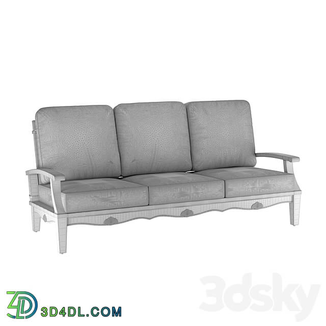 Albero Solido three seaters sofa OM 3D Models