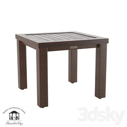 Albero Solido rectangular coffee table OM 3D Models 