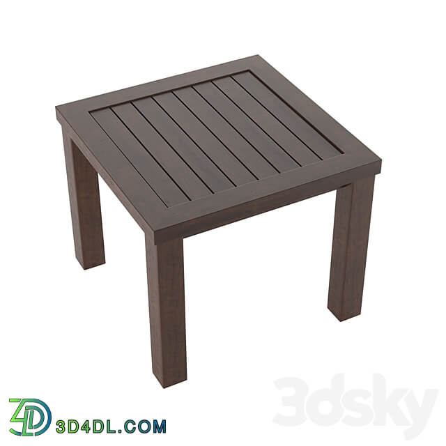 Albero Solido rectangular coffee table OM 3D Models