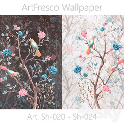 ArtFresco Wallpaper Design seamless photo wallpaper Art. Sh 020 Sh024 OM 3D Models 