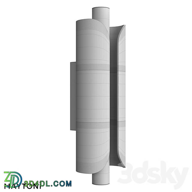 Wall lamp sconce MOD309WL L4GR4K OM 3D Models