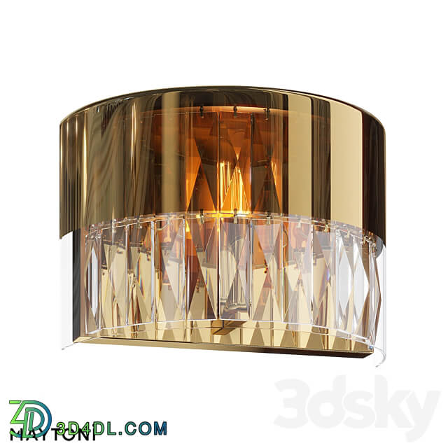 Wall lamp sconce MOD313WL 01CH MOD313WL 01G ОМ 3D Models