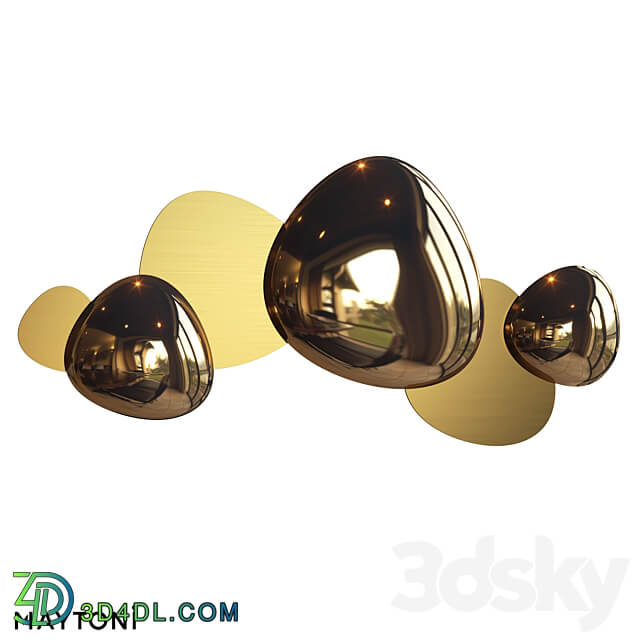 Wall lamp sconce MOD314WL L13G3K MOD314WL L13N3K ОМ 3D Models