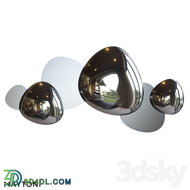 Wall lamp sconce MOD314WL L13G3K MOD314WL L13N3K ОМ 3D Models