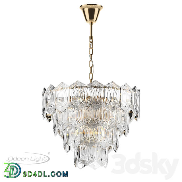 Odeon Light 4918 10 SOMALA Pendant light 3D Models