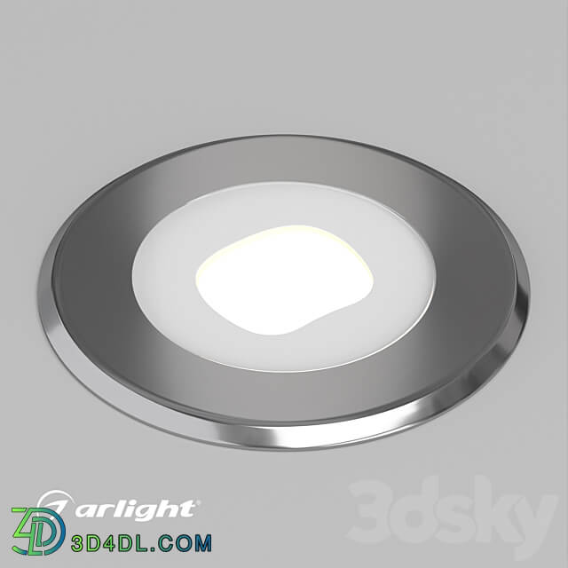 Lighting fixture LTD GROUND TILT R80 9W 3D Models