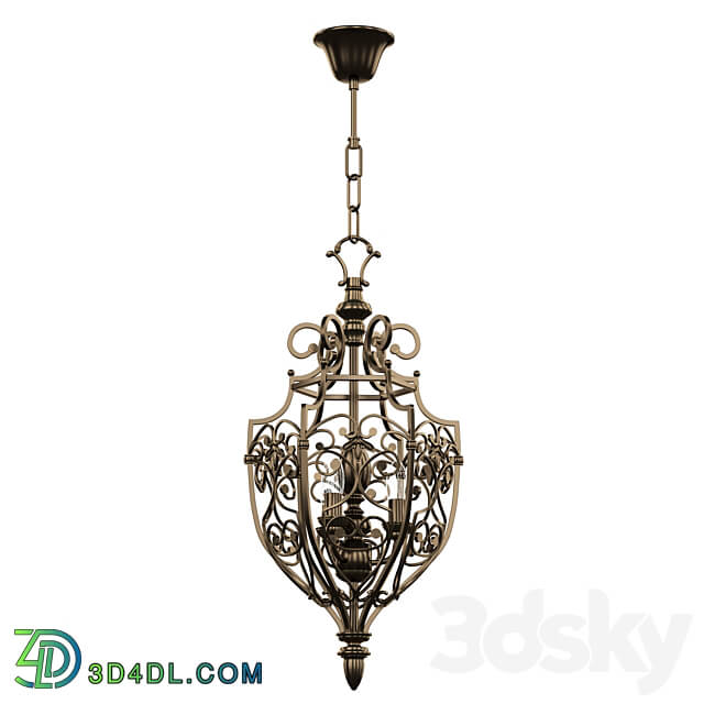 389010903 Lamp CHIARO Magdalene Pendant light 3D Models