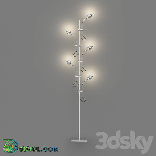 Floor lamp Almi chrome 08416 5.02 OM 3D Models