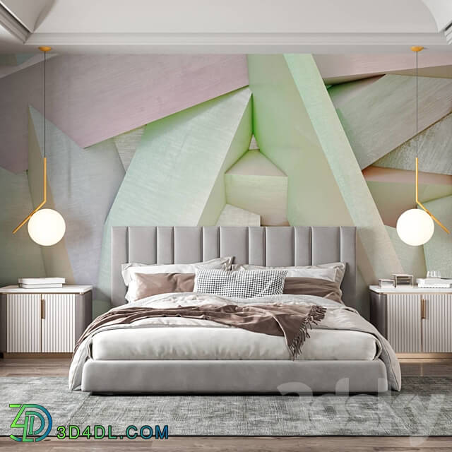 ArtFresco Wallpaper Design seamless photo wallpaper Art. 3Dg 002 OM 3D Models