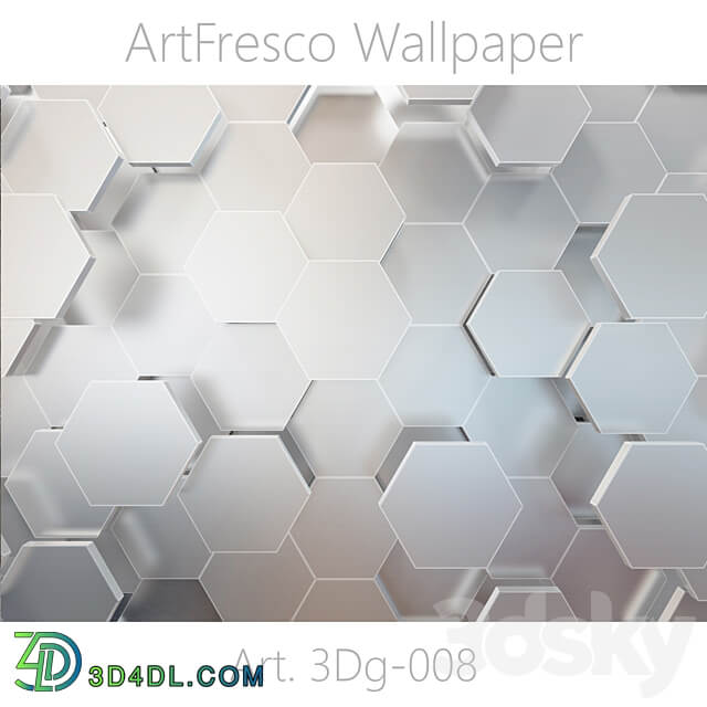 ArtFresco Wallpaper Design seamless photo wallpaper Art. 3Dg 008 OM 3D Models