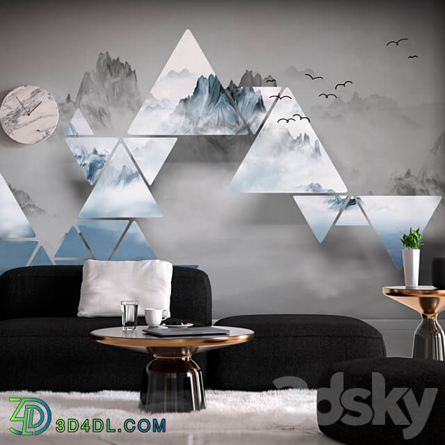 ArtFresco Wallpaper Design seamless photo wallpaper Art. 3Dg 010 OM 3D Models