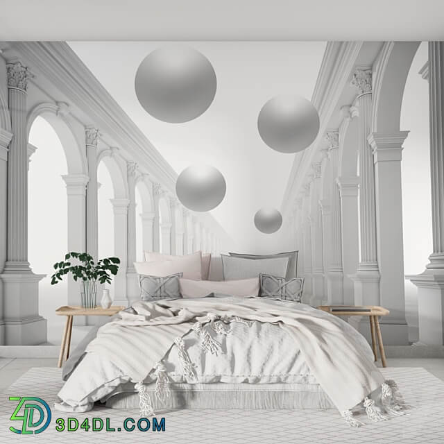 ArtFresco Wallpaper Design seamless photo wallpaper Art. 3Dt 034 OM 3D Models