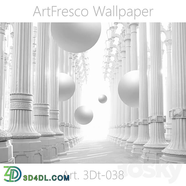 ArtFresco Wallpaper Design seamless photo wallpaper Art. 3Dt 038 OM 3D Models