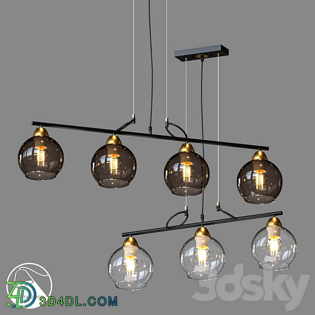 LampsShop.ru L1301 Chandelier Reina Pendant light 3D Models