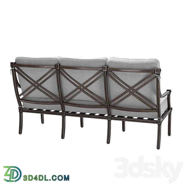 Aristo three seater sofa OM 3D Models