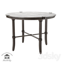 Aristo round dinner table OM 3D Models 
