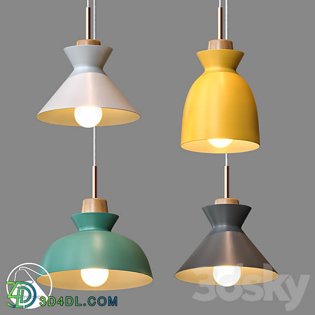 LampsShop.ru PDL2039 Pendant Matte Pendant light 3D Models