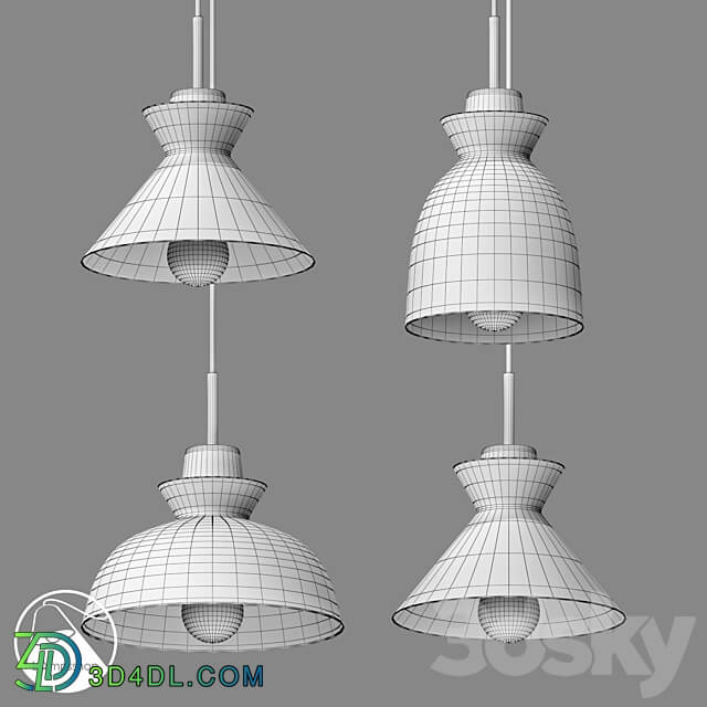 LampsShop.ru PDL2039 Pendant Matte Pendant light 3D Models