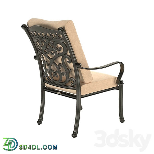 Azhur dinner armchair OM 3D Models
