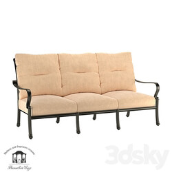 Azhur three seater sofa OM 3D Models 