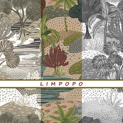 Designer wallpaper LIMPOPO pack 2 3D Models 
