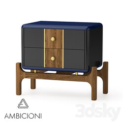 Bedside table Ambicioni Monse Sideboard Chest of drawer 3D Models 