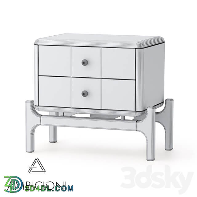 Bedside table Ambicioni Monse Sideboard Chest of drawer 3D Models