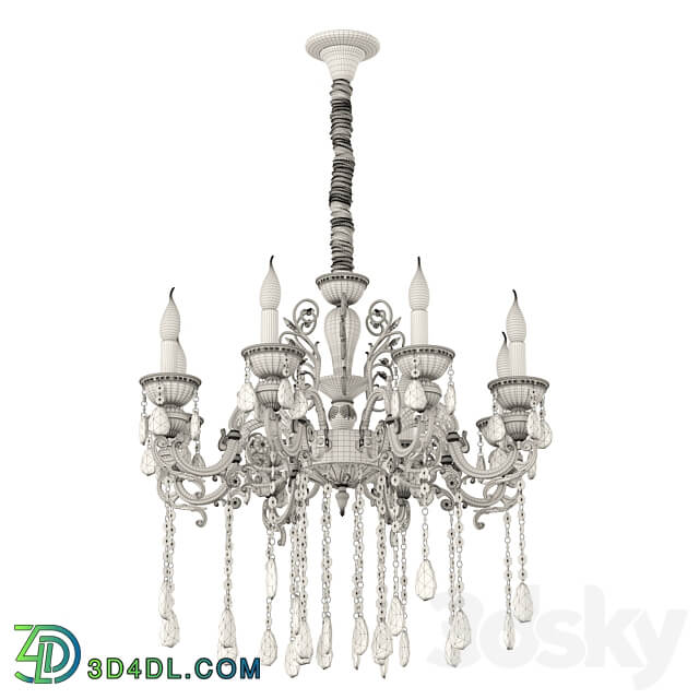 482013708 Chandelier MW Light Selena Pendant light 3D Models