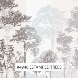 Creativille wallpapers 4940 Estamped Trees 3D Models 