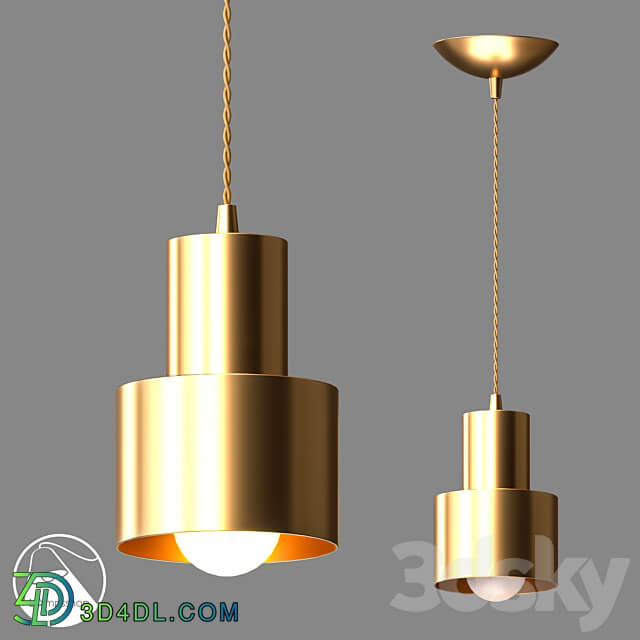 LampsShop.com PDL2034 Pendant OVOTON V Pendant light 3D Models