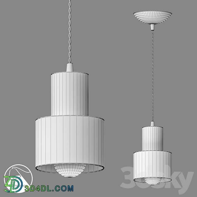 LampsShop.com PDL2034 Pendant OVOTON V Pendant light 3D Models