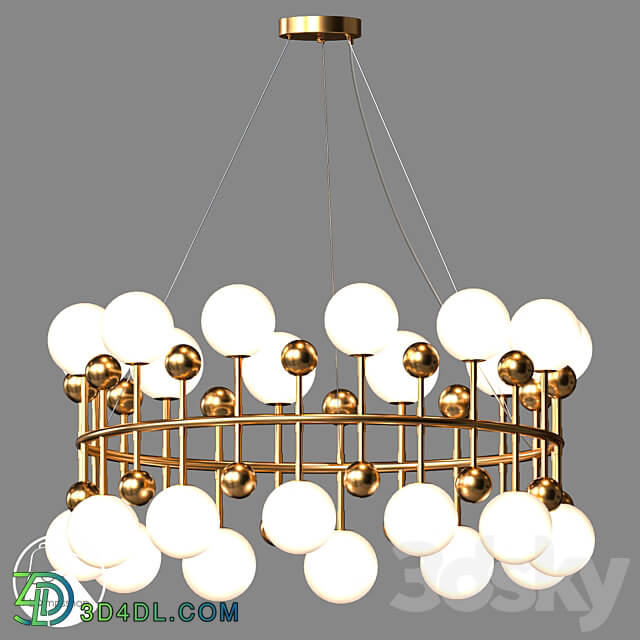 LampsShop.com L1315 Chandelier Julian Pendant light 3D Models