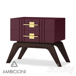 Bedside table Ambicioni Monaco Sideboard Chest of drawer 3D Models 